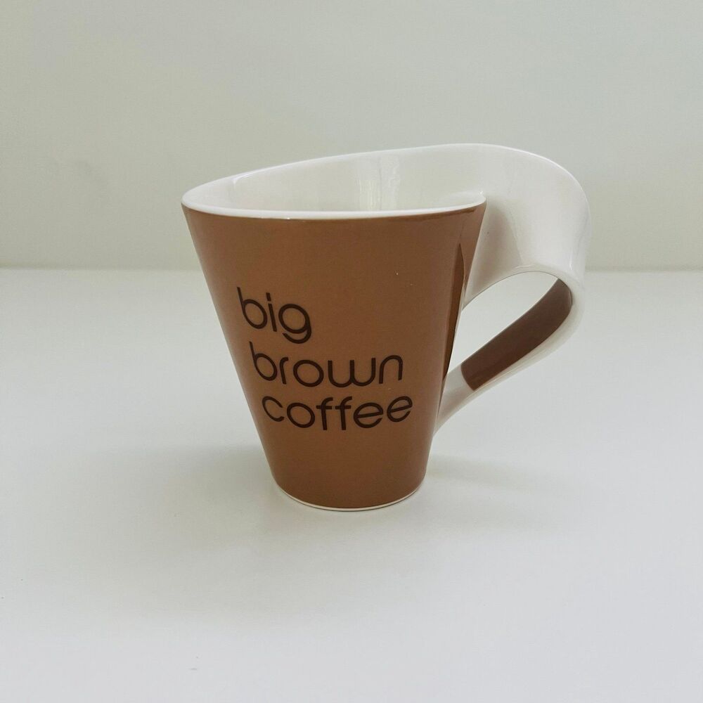 VILLEROY & BOCH Germany Bloomingdale's Big Brown Coffee Mug Cup